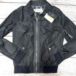 Burberry Men’s Jacket Sz 46 NWT in Black